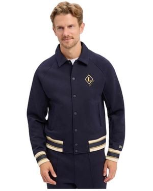 Lacoste Varsity Badge Jacke - Blau