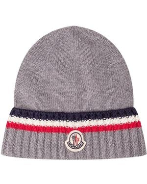 Moncler Beanies - Grigio