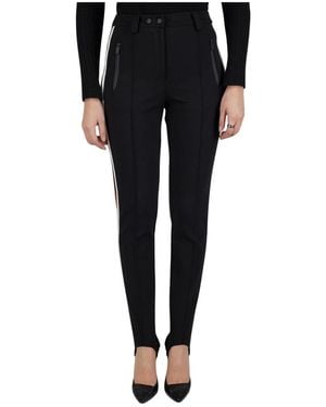 Kiton Slim-Fit Trousers - Negro