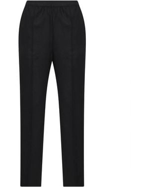 Maison Margiela Straight Trousers - Negro