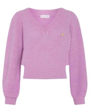 FABIENNE CHAPOT V-Neck Knitwear - Morado