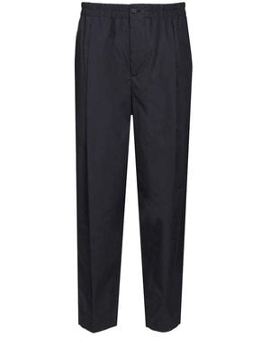 Giorgio Armani Straight Trousers - Blue