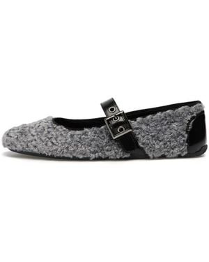 Candice Cooper Ballerina Shoes - Black