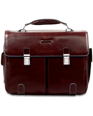 Piquadro Convertible To Backpack Work Bag For Laptop 15,6 - Rood