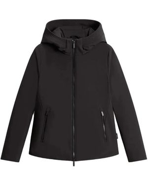 Woolrich Jassen ,Zwart ,Firth Down Short Parka