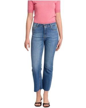 Kocca Cropped Jeans - Blue