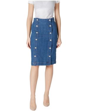 Ichi Denim Skirts - Blu