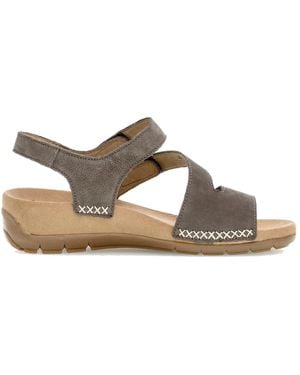 Gabor Wedges - Marrone