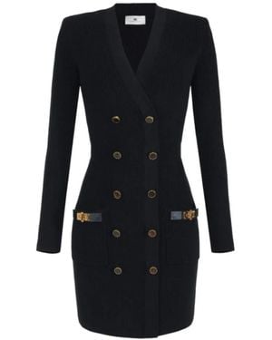 Elisabetta Franchi Short Dresses - Zwart