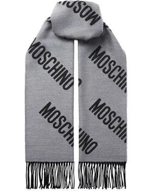 Moschino Winter Scarves - Grigio