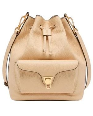 Coccinelle Bucket Bags - Natural