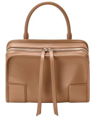 Loewe Tassen ,Bruin ,Leer Small Amazona 180 Bag