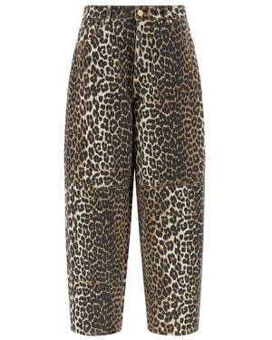 Ganni Loose-Fit Jeans - Gris
