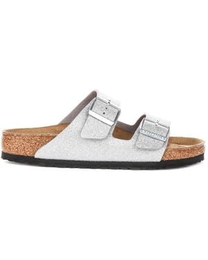 Birkenstock Sliders - White