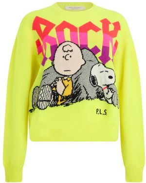 Philosophy Di Lorenzo Serafini Round-Neck Knitwear - Yellow