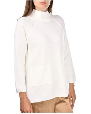 Gran Sasso Turtlenecks - White