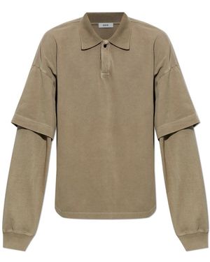 Agolde Polo Shirts - Verde
