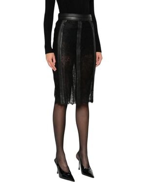 Elisabetta Franchi Midi Skirts - Nero