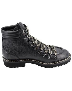 Doucal's Schnürstiefel - Schwarz
