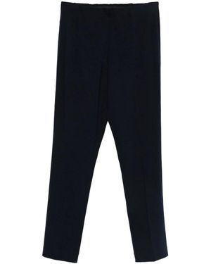 Le Tricot Perugia Straight Trousers - Blue