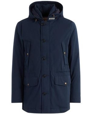 Woolrich Mountain Cloth Parka - Blau