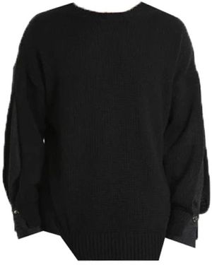 LA HAINE INSIDE US Zeitloser Stil Pullover - Schwarz