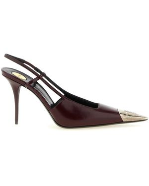Saint Laurent Jeanne Slingback - Bruin
