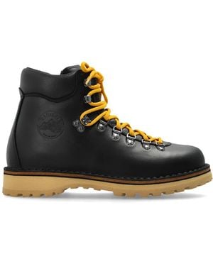 Diemme Lace-Up Boots - Nero