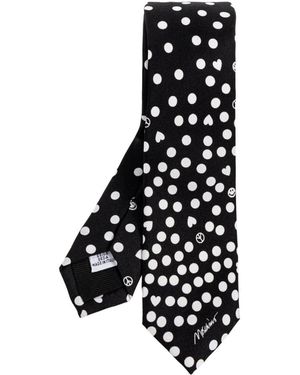 Moschino Seidenkrawatte - Schwarz