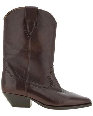Isabel Marant Cowboy & Biker Boots - Brown