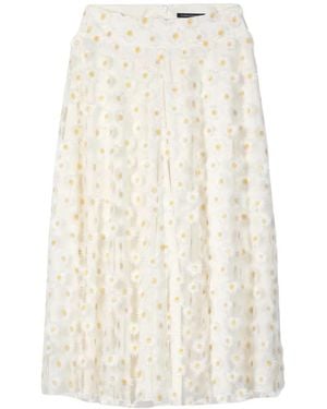 Luisa Cerano Midi Skirts - Neutro