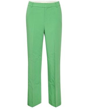 Part Two Wide Trousers - Green