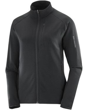 Salomon Fleece Jackets - Nero