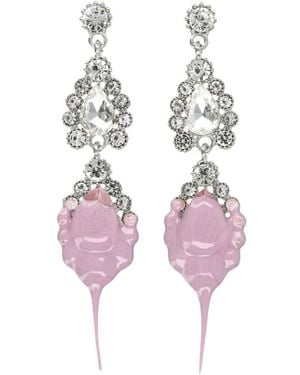 OTTOLINGER Pearl Drop Earring - Pink