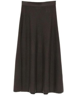 Lisa Yang Midi Skirts - Negro