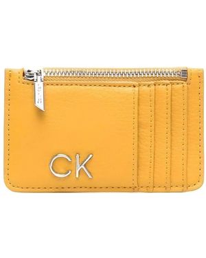 Calvin Klein Portefeuilles et porte-cartes - Jaune
