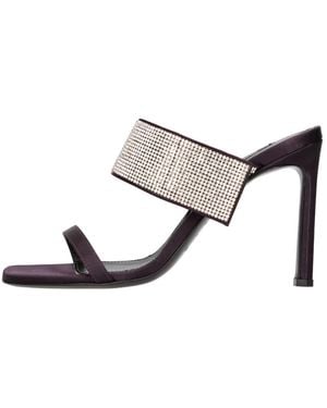 Sergio Rossi Heeled Mules - Grey