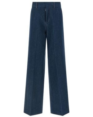 DSquared² Wide Trousers - Blue