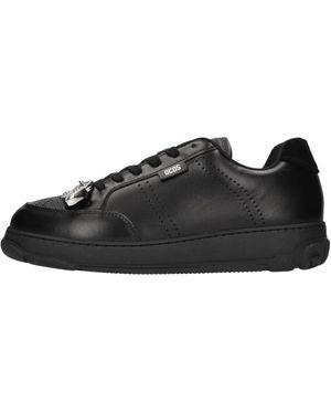Gcds Schoenen ,Zwart ,Leer Essential Nami Sneakers