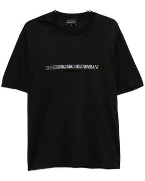 Emporio Armani T-Shirts - Black