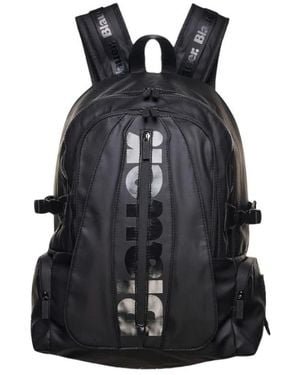 Blauer Wave Backpack - Schwarz