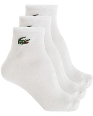 Lacoste Socks - Blanco