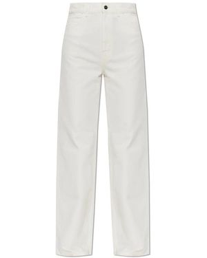 Carhartt Jeans ,Wit ,Katoen Jane Broeken