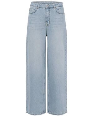 My Essential Wardrobe Wide Jeans - Blue