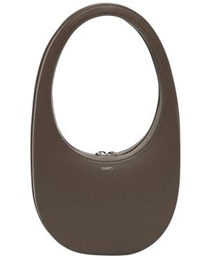 Coperni Swipe Schultertasche - Braun