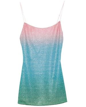 Oséree Mini Lumière Shade Kleid - Blau