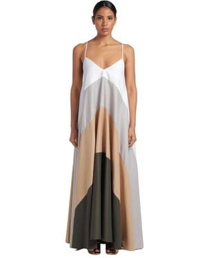 Semicouture Maxi Dresses - Marrone