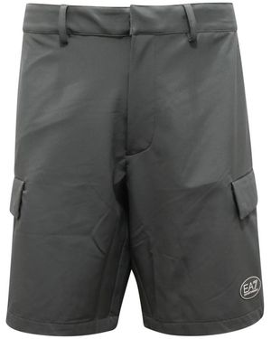 Armani Korte Broeken ,Groen ,Urban Chic Slim Golf Pro Shorts - Grijs