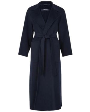 Max Mara Belted Coats - Azul