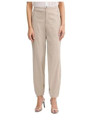 Mos Mosh Straight Trousers - Neutro